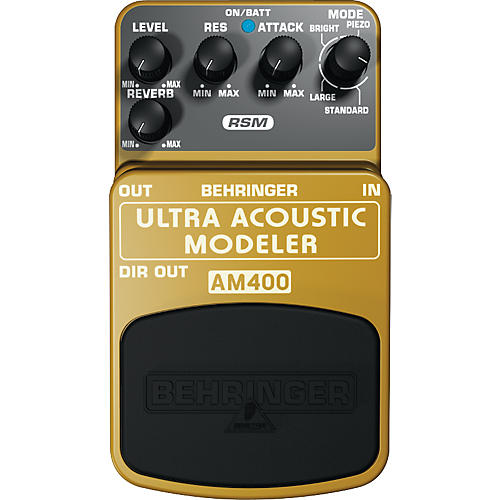 AM400 Ultra Acoustic Modeler Guitar Modeling Effects Pedal