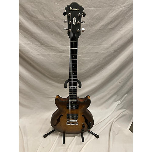 Ibanez AM73B Archtop Hollow Body Electric Guitar Brown