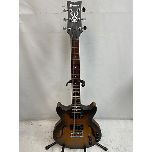 Ibanez AM73B Archtop Hollow Body Electric Guitar Matte Sunburst