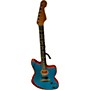 Used Fender AMERICAN ACOUSTASONIC JAZZMASTER Acoustic Electric Guitar Ocean Turquoise