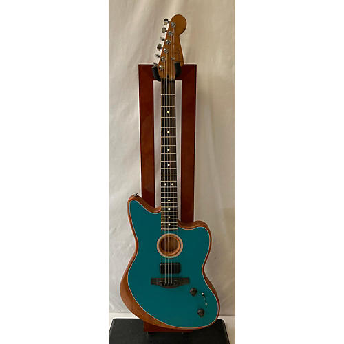 Fender AMERICAN JAZZMASTER ACOUSTISONIC Acoustic Electric Guitar Blue