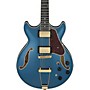 Open-Box Ibanez AMH90 Artcore Full Hollowbody Condition 1 - Mint Prussian Blue Metallic