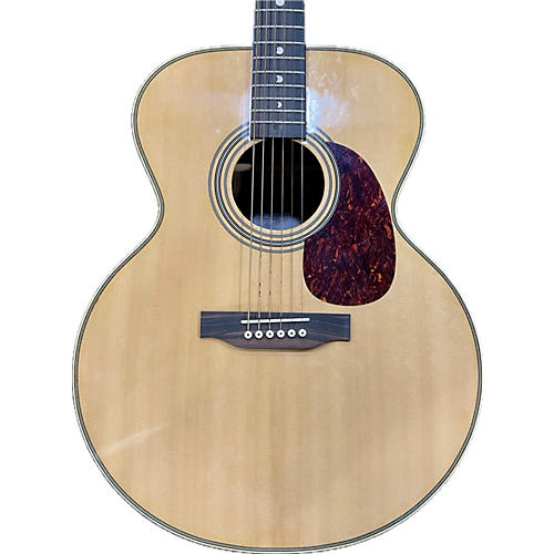 Luna AMJ 100 Acoustic Electric Guitar Natural