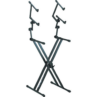 Quik-Lok AMS-QL-623 Three-Tier Heavy-Duty X Keyboard Stand