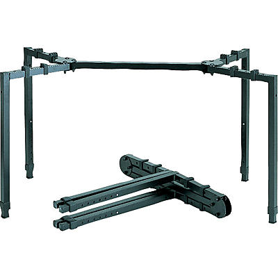 Quik-Lok AMS-WS-550 Heavy-Duty Height-Adjustable Mixer/Speaker Stand