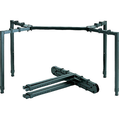 QUIK LOK AMS-WS-550 Heavy-Duty Height-Adjustable Mixer/Speaker Stand