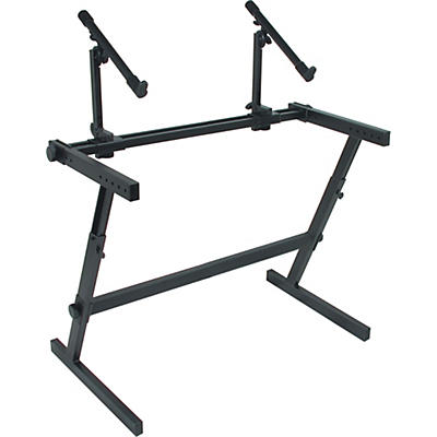 Quik-Lok AMS-Z-726L Two-Tier Z Keyboard Stand