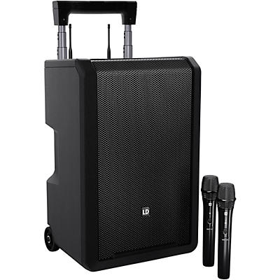 LD Systems ANNY 10 Portable Battery-Powered Speaker With Dual Wireless Handheld Mics B5.1