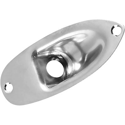 Allparts AP-0610 Stratocaster Jack Plate in Chrome