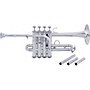 Bach AP190 Stradivarius Artisan Series Bb/A Piccolo Trumpet AP190S Silver