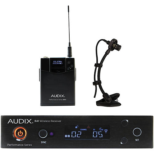 AP41SAX Instrument Wireless System w/ ADX20i Clip-On Instrument Condenser mic