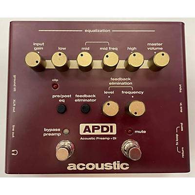 Acoustic APDI Guitar Preamp