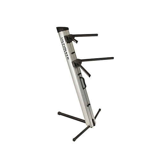 Ultimate Support APEX AX-48 Pro Keyboard Stand - Silver Condition 1 - Mint Silver