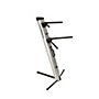 Open-Box Ultimate Support APEX AX-48 Pro Keyboard Stand - Silver Condition 1 - Mint Silver