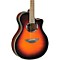 APX500IIFM Flame Maple Thinline Cutaway Acoustic-Electric Guitar Level 2 Old Violin Sunburst 888365820743