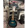 Used Yamaha APX600 Acoustic Electric Guitar Ocean Blue Burst