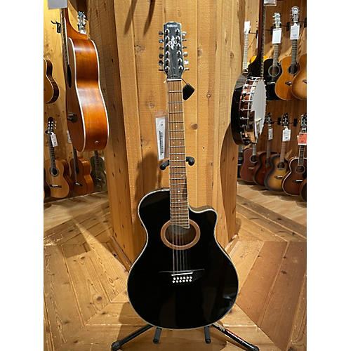 Yamaha APX912 12 String Acoustic Guitar Black