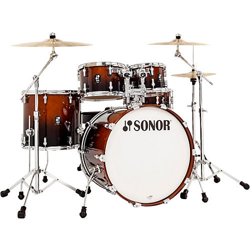 SONOR AQ2 Stage Maple 5-Piece Shell Pack Brown Fade