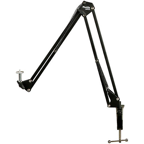 AR35 Desktop Boom Arm Stand for Lights, Cameras and Microphones