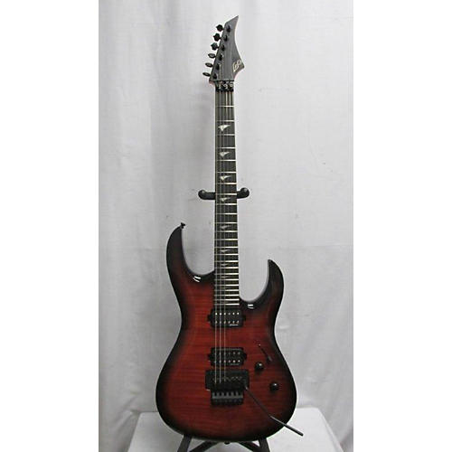 Lag Guitars ARKANE 200 Solid Body Electric Guitar Tiger Eye