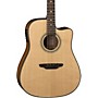 Luna Guitars ART Recorder Dreadnought Cutaway Acoustic-Electric Guitar Natural