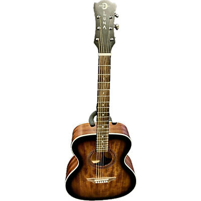 Luna Guitars ART V FOLK Acoustic Guitar