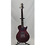 Used Ibanez ART100 Art Series Solid Body Electric Guitar Crimson Red Trans