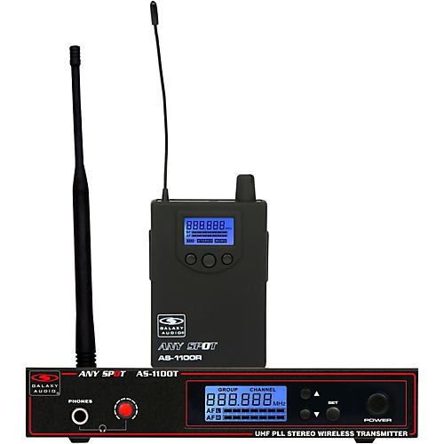 AS-1100 UHF Wireless Personal Monitor