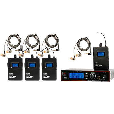 Galaxy Audio AS-1410-4 Wireless Personal Monitor Band Pack System