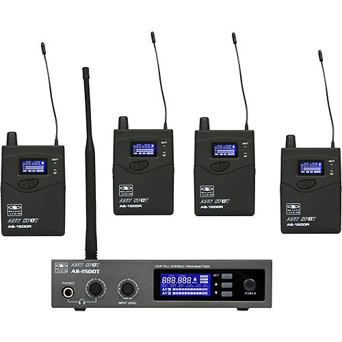AS-1500-4 Band Pack Wireless System