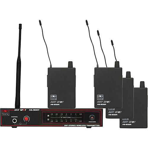 AS-900-4 Band Pack Wireless System