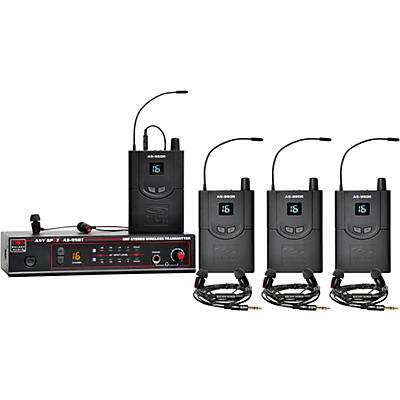 Galaxy Audio AS-950-4 Band Pack Wireless In-Ear Monitor System -