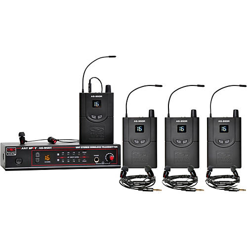 Galaxy Audio AS-950-4 Band Pack Wireless In-Ear Monitor System Condition 1 - Mint Band N