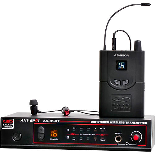 Galaxy Audio AS-950 Wireless In-Ear Monitor System Condition 1 - Mint Band N