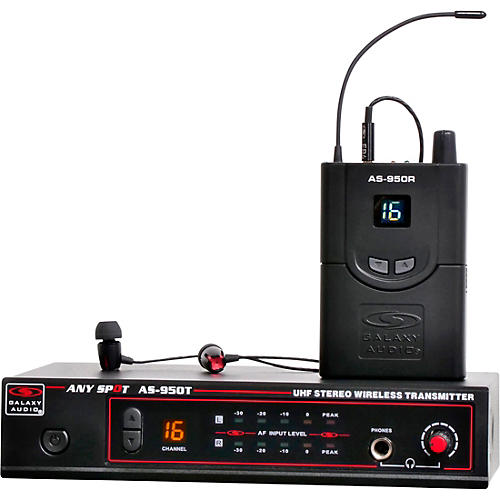 Galaxy Audio AS-950 Wireless In-Ear Monitor System Condition 2 - Blemished Band N 197881225124