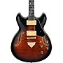 Ibanez AS Artcore Expressionist QM 6str Electric Guitar Dark Brown Sunburst