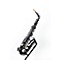 AS3100 Series Eb Alto Saxophone Level 3 Black Nickel Plated, Black nickel plated keys 888365584881