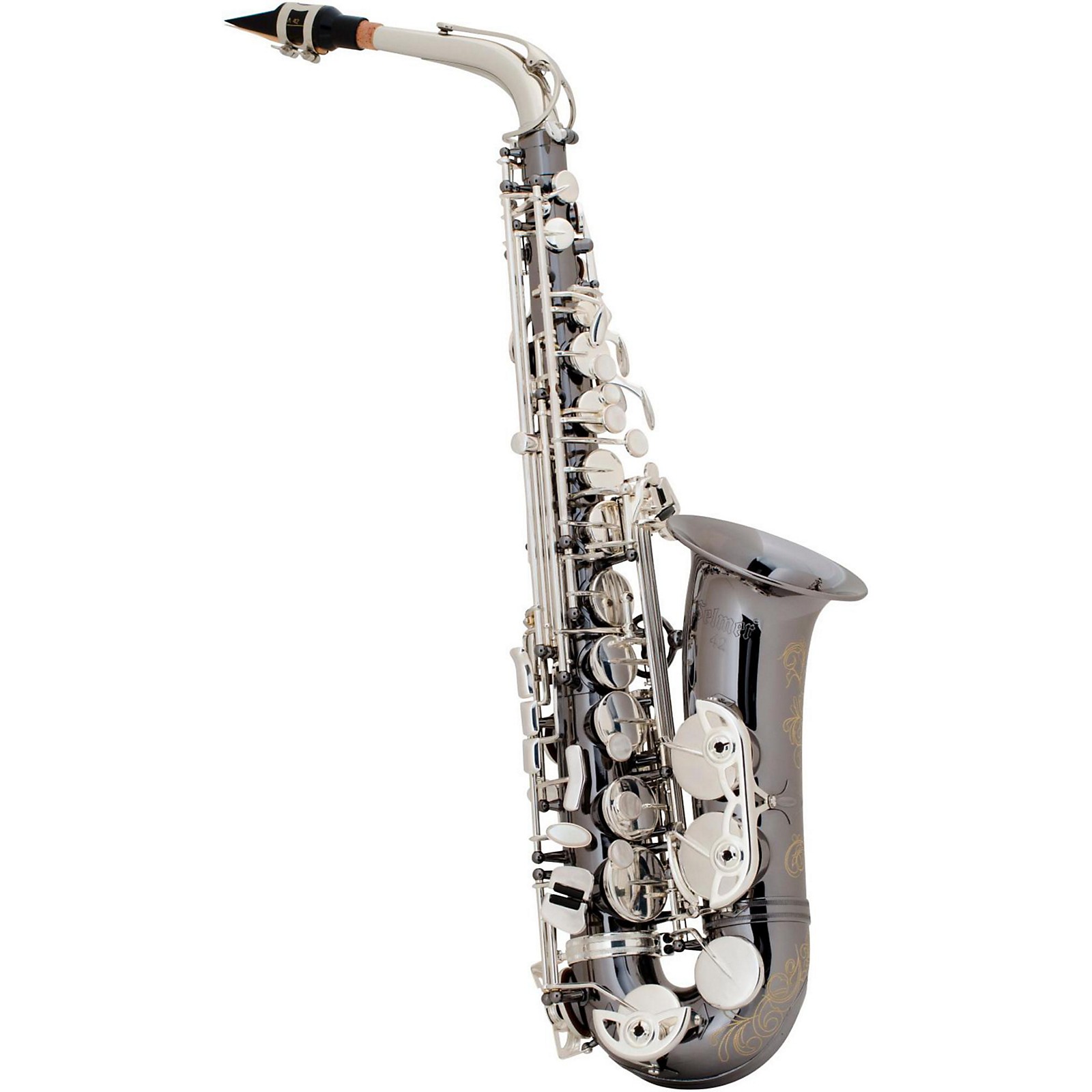 Selmer AS42 Professional Alto Saxophone Black Nickel Musician's Friend