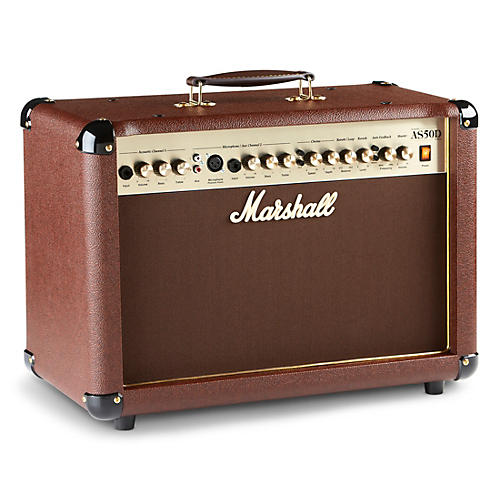 Marshall AS50D 50W 2x8 Acoustic Guitar Combo Amp Condition 1 - Mint