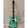 Used Ibanez AS63 Hollow Body Electric Guitar Seafoam Green