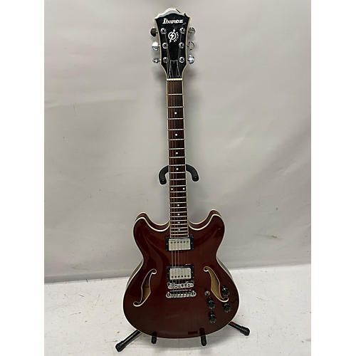 Ibanez AS73 Artcore Hollow Body Electric Guitar Trans Red