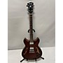 Used Ibanez AS73 Artcore Hollow Body Electric Guitar Trans Red