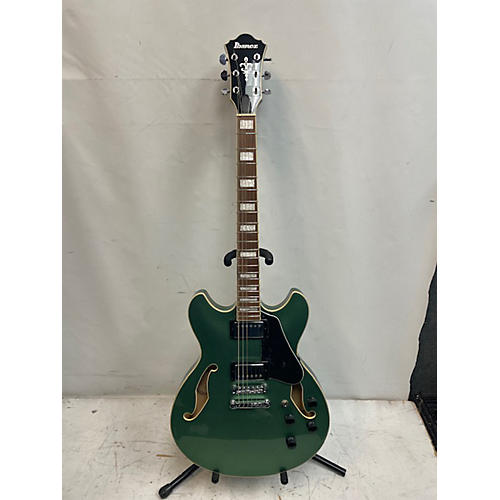 Ibanez AS73 Artcore Hollow Body Electric Guitar Metallic Green