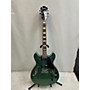 Used Ibanez AS73 Artcore Hollow Body Electric Guitar Metallic Green