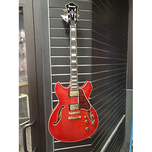 Ibanez AS93 Artcore Hollow Body Electric Guitar Trans Red