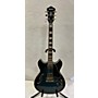 Used Ibanez AS93 Artcore Hollow Body Electric Guitar Blue Burst
