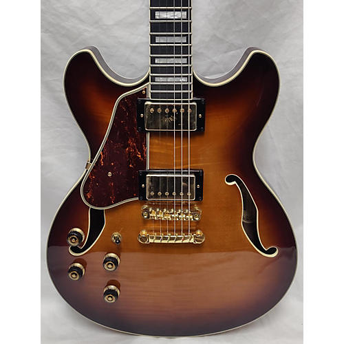 Ibanez AS93 Artcore Left Handed Hollow Body Electric Guitar 2 Color Sunburst