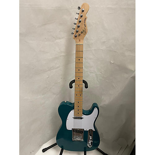 G&L ASAT Classic Thinline Hollow Body Electric Guitar Teal