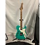 Used G&L ASAT Classic USA Thinline Hollow Body Electric Guitar Green