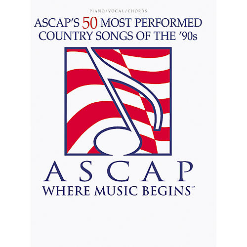 ASCAP's 50 Most Performed Country Songs of the '90s Book
